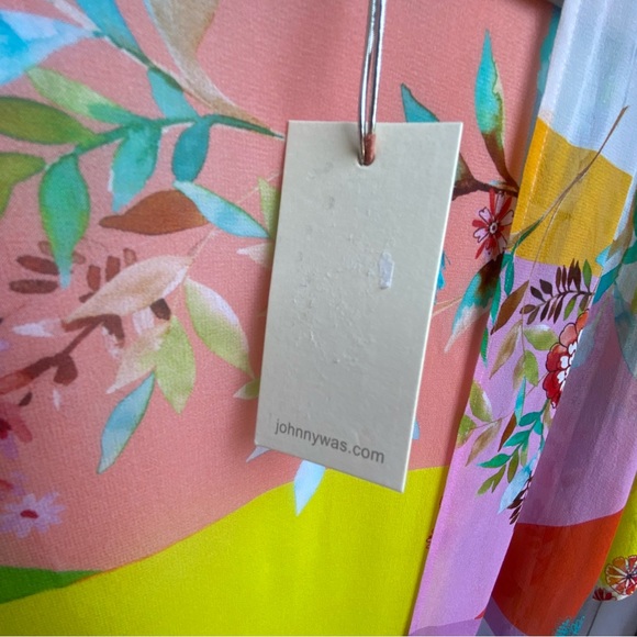 Johnny Was Ember Silk Kimono Womens Small - Picture 16 of 16